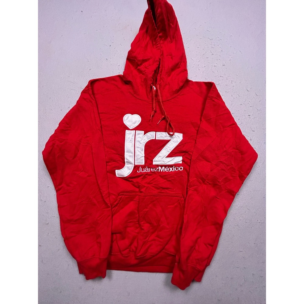 Yazbek Hoodie Cotton Polyester Red Juárez México JRZ M Mens